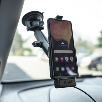 RAP-B-224-1:RAP-B-224-1_8:RAM Twist-Lock™ Composite Suction Cup Base with Ball