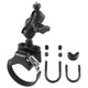 RAM® ATV/Side By Side Rail Mount with 1/4"-20 Threaded Camera Adapter