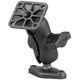 RAM® Composite Double Ball Mount with Diamond & AMPS Plates