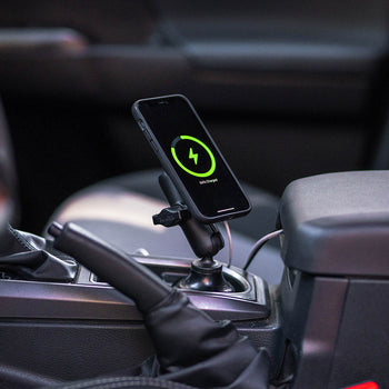 RAP-B-299-4-AP-MAGU:RAP-B-299-4-AP-MAGU_5:RAM Stubby™ Cup Holder Mount for Apple MagSafe (2020)
