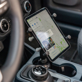 RAP-B-299-4-C-UN8U:RAP-B-299-4-C-UN8U_5:RAM X-Grip for 7"-8" Tablets with RAM Stubby™ Cup Holder Base - Long