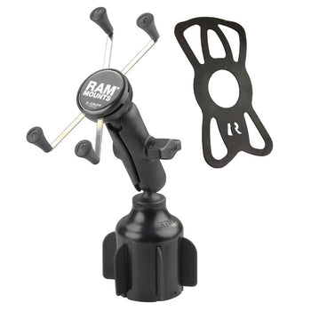RAP-B-299-4-UN10U:RAP-B-299-4-UN10U_2:RAM X-Grip Large Phone Mount with RAM Stubby™ Cup Holder Base
