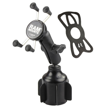 RAP-B-299-4-UN7U:RAP-B-299-4-UN7U_2:RAM X-Grip Phone Mount with RAM Stubby™ Cup Holder Base