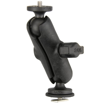 RAP-B-366-153-354-TRA1U:RAP-B-366-153-354-TRA1U_1:RAM® Track Ball™ Mount with 1/4"-20 Action Camera Adapter