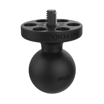RAP-B-366:RAP-B-366_1:RAM Ball Adapter with 1/4"-20 Threaded Stud for Action Cameras - B Size