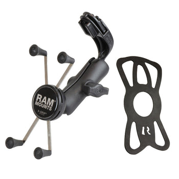 RAP-B-369C-UN10BU:RAP-B-369C-UN10BU_2:RAM X-Grip™ Large Phone Mount with RAM Mirror-Mate™ for Sprinter Van