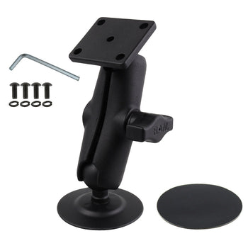 RAP-B-378-TOM1U:RAP-B-378-TOM1U_1:RAM Flex Adhesive Double Ball Mount for TomTom Bridge + More
