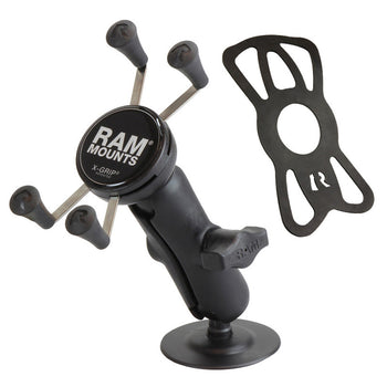 RAP-B-378-UN7:RAP-B-378-UN7_2:RAM X-Grip Phone Mount with Flex Adhesive Base