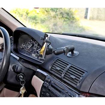 RAP-B-378-UN7:RAP-B-378-UN7_4:RAM X-Grip Phone Mount with Flex Adhesive Base