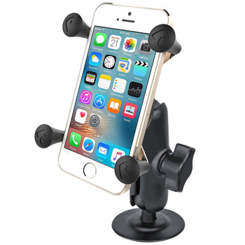 RAP-B-378-UN7:RAP-B-378-UN7_5:RAM X-Grip Phone Mount with Flex Adhesive Base