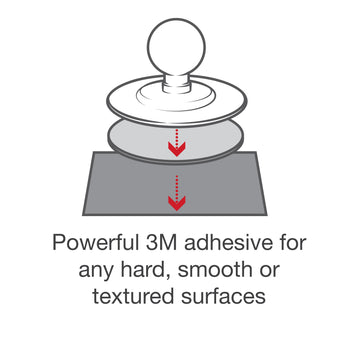 RAP-B-378U:RAP-B-378U_4:RAM® Flex Adhesive Ball Base