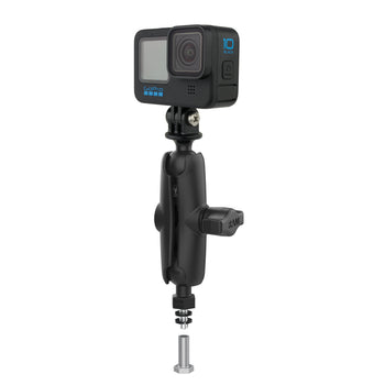 RAP-B-379-252062-2SLW-A-GOP1U:RAP-B-379-252062-2SLW-A-GOP1U_1:RAM Tough-Ball™ for Bronco Hood Tie Down with Action Camera Adapter
