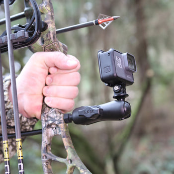 RAP-B-379-312437-GOP1:RAP-B-379-312437-GOP1_6:RAM® Bow-Cam™ Mount with Universal Action Camera Adapter