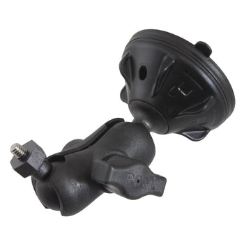 RAP-B-379U-A-224-2-OPT1U:RAP-B-379U-A-224-2-OPT1U_1:RAM Twist-Lock™ Low-Profile Suction Cup with 1/4"-20 Threaded Stud