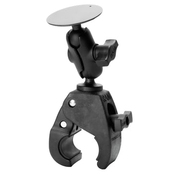 RAP-B-404-378U:RAP-B-404-378U_1:RAM Tough-Claw™ Medium Double Ball Mount with Steel Plate Adapter