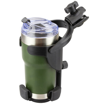 RAP-B-417-200-1U:RAP-B-417-200-1U_1:RAM Level Cup™ XL 32oz Drink Holder with Single Socket Arm