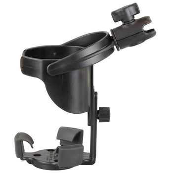 RAP-B-417-200-1U:RAP-B-417-200-1U_5:RAM Level Cup™ XL 32oz Drink Holder with Single Socket Arm