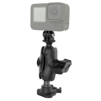 RAP-B-GOP2-A-GOP1:RAP-B-GOP2-A-GOP1_1:RAM Ball Adapter for GoPro Bases with Universal Action Camera Adapter