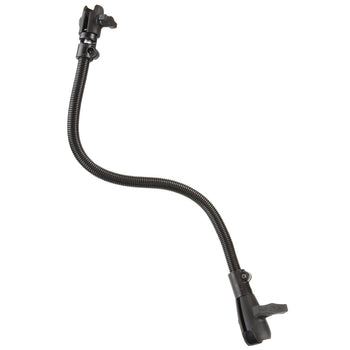 RAP-BC-200-1-24U:RAP-BC-200-1-24U_1:RAM® Flex-Rod™ 24" Rod with B Size & C Size Socket Arms