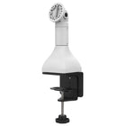 RAM® 7" Pedestal Mount with AMPS Pattern & C-Clamp Base - Gray