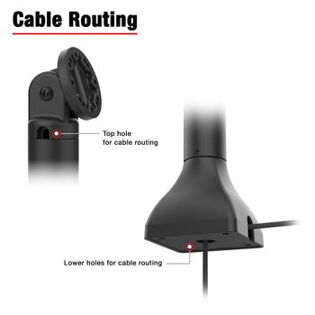 RAP-D11-7-SBA:RAP-D11-7-SBA_5:RAM 7" Pedestal Mount with AMPS Pattern
