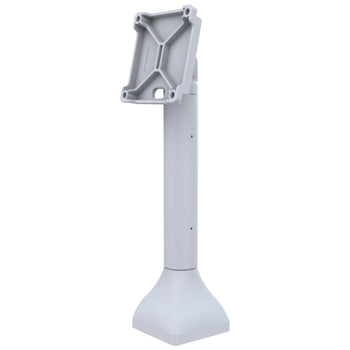 RAP-D11H-14-V100-GRY:RAP-D11H-14-V100-GRY_1:RAM 14" Pedestal Mount with 100mm & 75mm VESA & Cable Routing - Gray