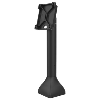 RAP-D11H-14-V100:RAP-D11H-14-V100_1:RAM 14" Pedestal Mount with 100mm & 75mm VESA & Cable Routing