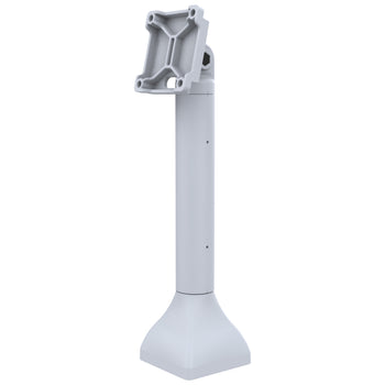 RAP-D11H-14-V75-GRY:RAP-D11H-14-V75-GRY_1:RAM 14" Pedestal Mount with 75mm VESA & Cable Routing - Gray