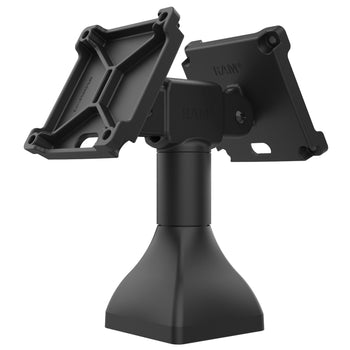 RAP-D11H2-7-V100:RAP-D11H2-7-V100_1:RAM 7" Pedestal Mount with Dual 100mm VESA Adapters