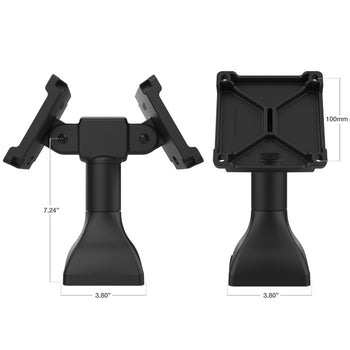 RAP-D11H2-7-V100:RAP-D11H2-7-V100_3:RAM 7" Pedestal Mount with Dual 100mm VESA Adapters