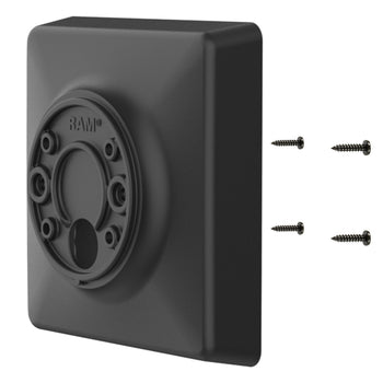 RAP-DOCK-D10VU:RAP-DOCK-D10VU_1:RAM 100mm & 75mm VESA to AMPS Hole Pattern Adapter Plate
