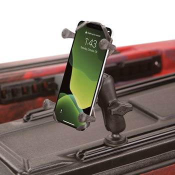 RAP-HOL-UN7B-201:RAP-HOL-UN7B-201_7:RAM X-Grip Phone Holder with Composite Double Socket Arm