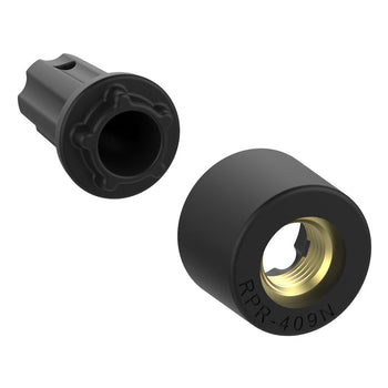 RAP-S-NUT5-5:RAP-S-NUT5-5_2:RAM Pin-Lock™ 5-Pin Security Nut for D & E Size Socket Arms