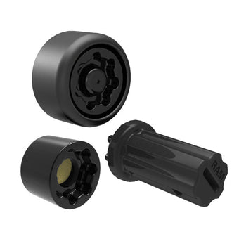 RAP-S-NUT5-G:RAP-S-NUT5-G_2:RAM Pin-Lock™ Security Nut for D & E Size Arms & Gimbal Brackets