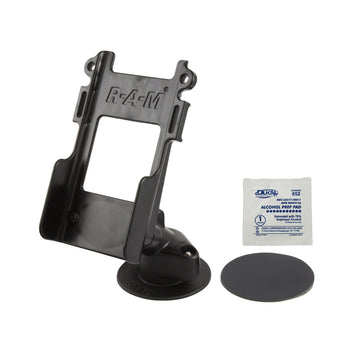RAP-SB-178-BC1U:RAP-SB-178-BC1U_1:RAM® Flex Adhesive Dashboard Mount with Belt Clip Adapter