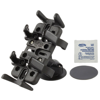 RAP-SB-178-UN4U:RAP-SB-178-UN4U_2:RAM Finger-Grip™ GPS & Radio Holder with Flex Adhesive Dashboard Mount