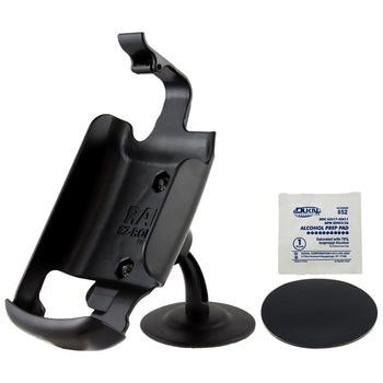 RAP-SB-180-GA46:RAP-SB-180-GA46_2:RAM® Lil Buddy™ Adhesive Dash Mount for Garmin Montana Series