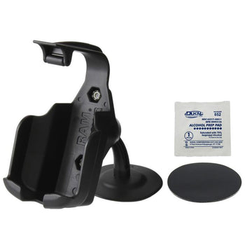 RAP-SB-180-GA48:RAP-SB-180-GA48_1:RAM® Lil Buddy™ Adhesive Dash Mount for Garmin Approach & eTrex 10/20/30