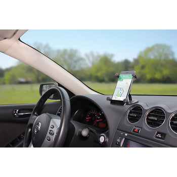 RAP-SB-180-UN10:RAP-SB-180-UN10_2:RAM® X-Grip® Large Phone Holder with Lil Buddy™ Adhesive Dash Mount