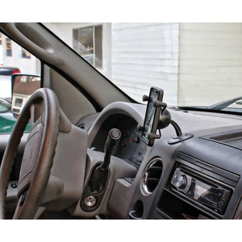 RAP-SB-180-UN7:RAP-SB-180-UN7_4:RAM X-Grip Phone Holder with Lil Buddy™ Adhesive Dash Mount