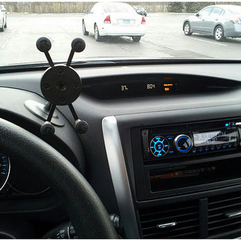 RAP-SB-180-UN7:RAP-SB-180-UN7_5:RAM X-Grip Phone Holder with Lil Buddy™ Adhesive Dash Mount