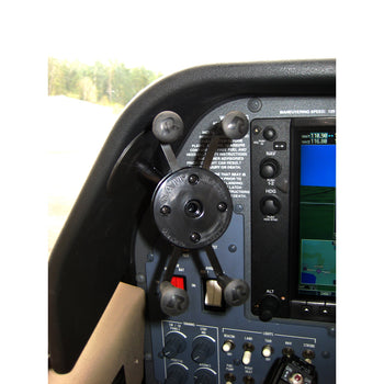 RAP-SB-180-UN7:RAP-SB-180-UN7_6:RAM X-Grip Phone Holder with Lil Buddy™ Adhesive Dash Mount