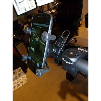 RAP-SB-187-UN7:RAP-SB-187-UN7_7:RAM X-Grip Phone Mount with RAM EZ-Strap™ Rail Mount