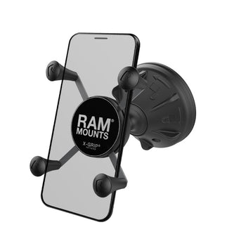 RAP-SB-224-2-UN7:RAP-SB-224-2-UN7_1:RAM X-Grip Phone Mount with RAM Mighty-Buddy™ Suction Cup