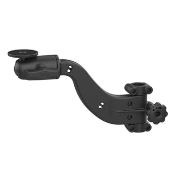 RAP-TB-FHA4-1BU:RAP-TB-FHA4-1BU_1:RAM Friction Hinge 10" Curved Socket Arm with Ball for Tough-Bar™