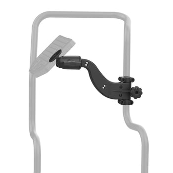 RAP-TB-FHA4-1BU:RAP-TB-FHA4-1BU_2:RAM Friction Hinge 10" Curved Socket Arm with Ball for Tough-Bar™