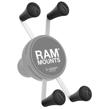 RAP-UN-CAP-4U:RAP-UN-CAP-4U_2:RAM X-Grip Rubber Cap 4-Pack Replacement