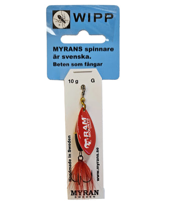 Fiskedrag RAM Wipp Spinnare