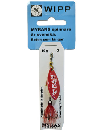 Fiskedrag RAM Wipp Spinnare