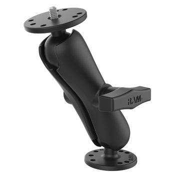RAM-101AU:RAM-101AU_1:RAM Double Ball Mount with 1/4"-20 Male Thread - C Size Medium